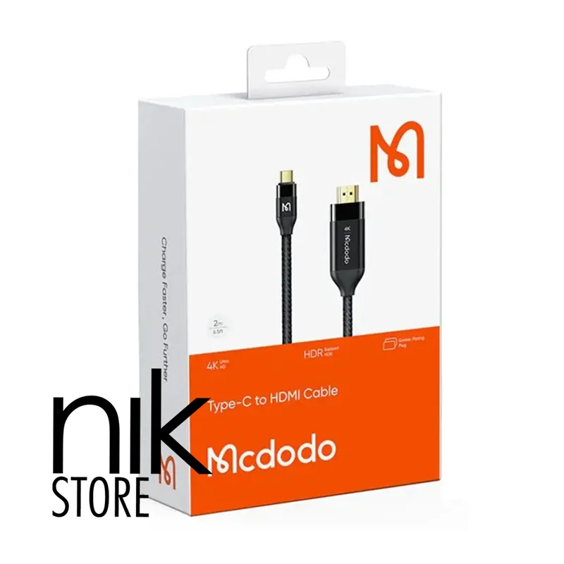 کابل تایپ سی به HDMI با طول 2 متر Mcdodo مدل 5880