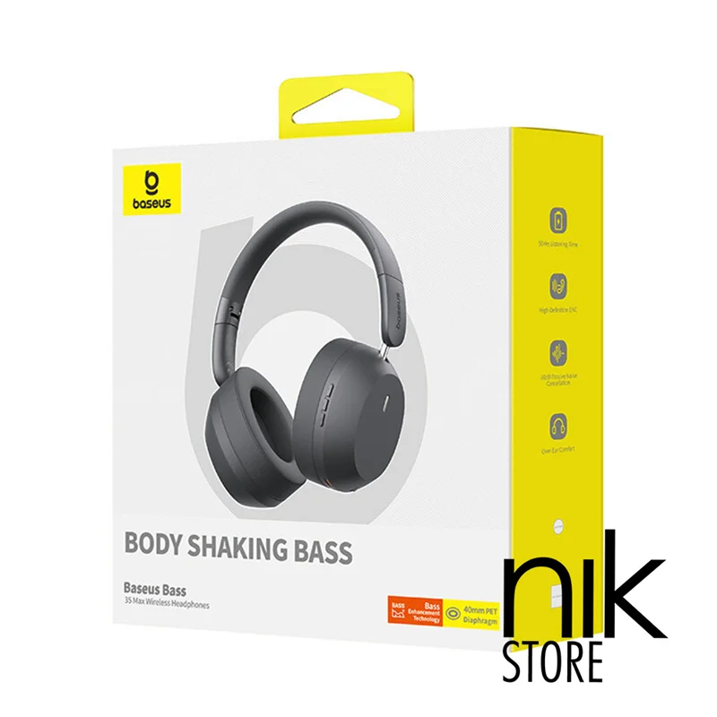 هدفون باسئوس مدل BODY SHAKNG BASS 35 MAX