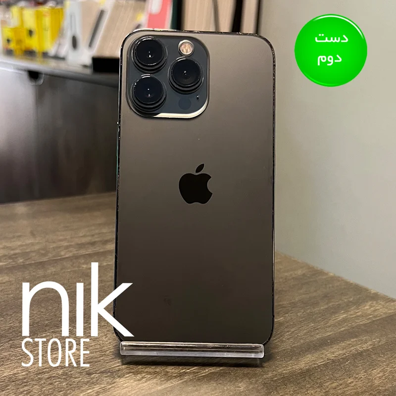 آیفون 13 پرو مشکی ۲۵۶ گیگ دو سیم ZA (کارکرده)
