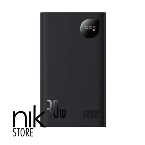 پاوربانک باسئوس مدل ۲ ADAMAN ظرفیت 20000 میلی آمپر ۳۰ وات